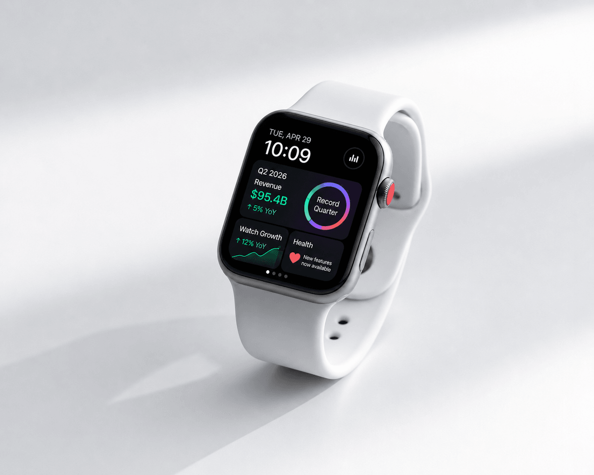 Apple Q2 2026 Earnings: Record Revenue, Apple Watch Growth, and Health App Upgrades