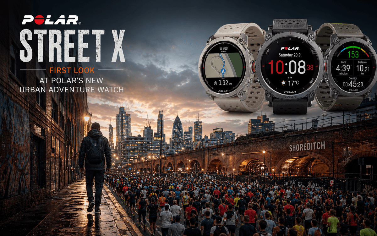 Polar Street X: First Look at Polar's New Urban Adventure Watch