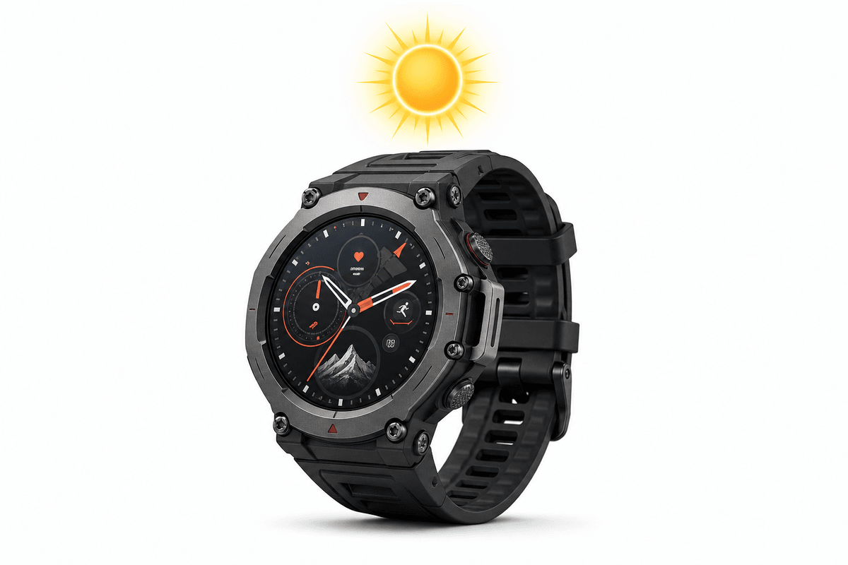 Amazfit Is Building a Solar Smartwatch to Take On Garmin