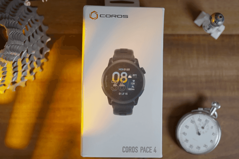 COROS Pace 4 Black Crystal Edition unboxing
