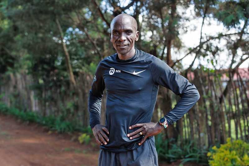 Kipchoge with COROS