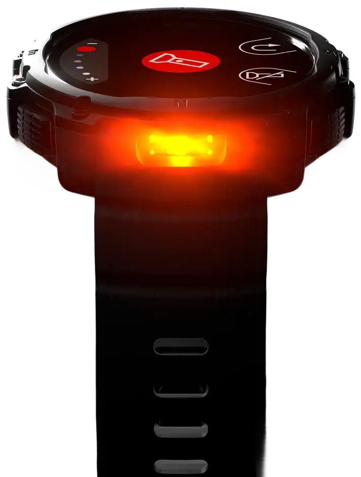 Polar Street X Red Light Flashlight